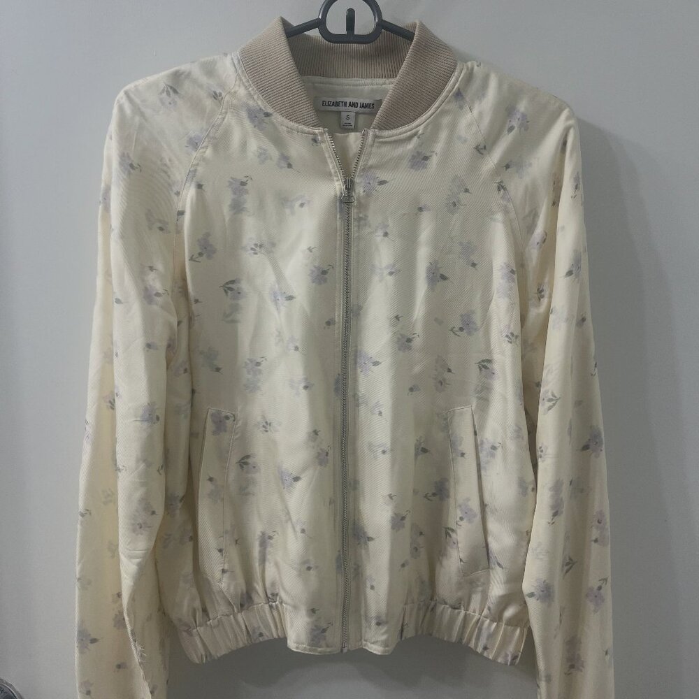 Floral Bomber Jacket